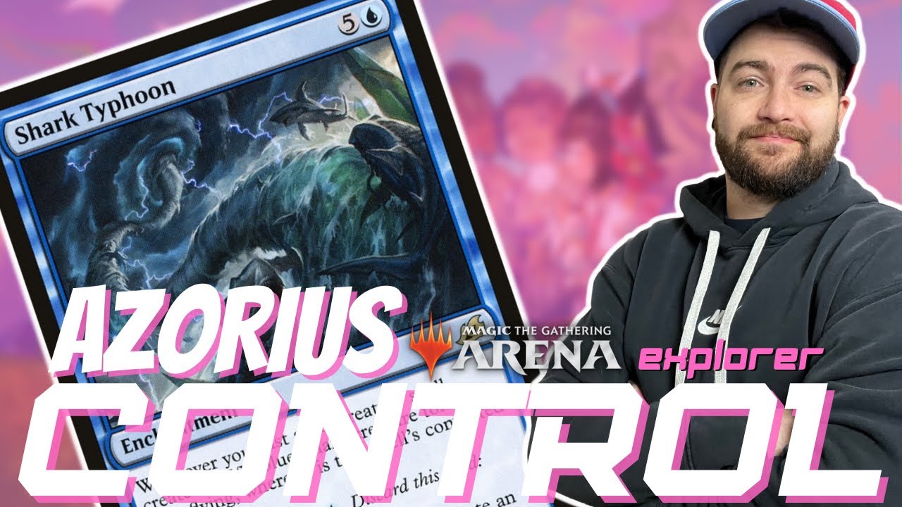 Shark Typhoon is STILL AMAZING in Azorius Control | Explorer | Magic the Gathering Arena Gameplay