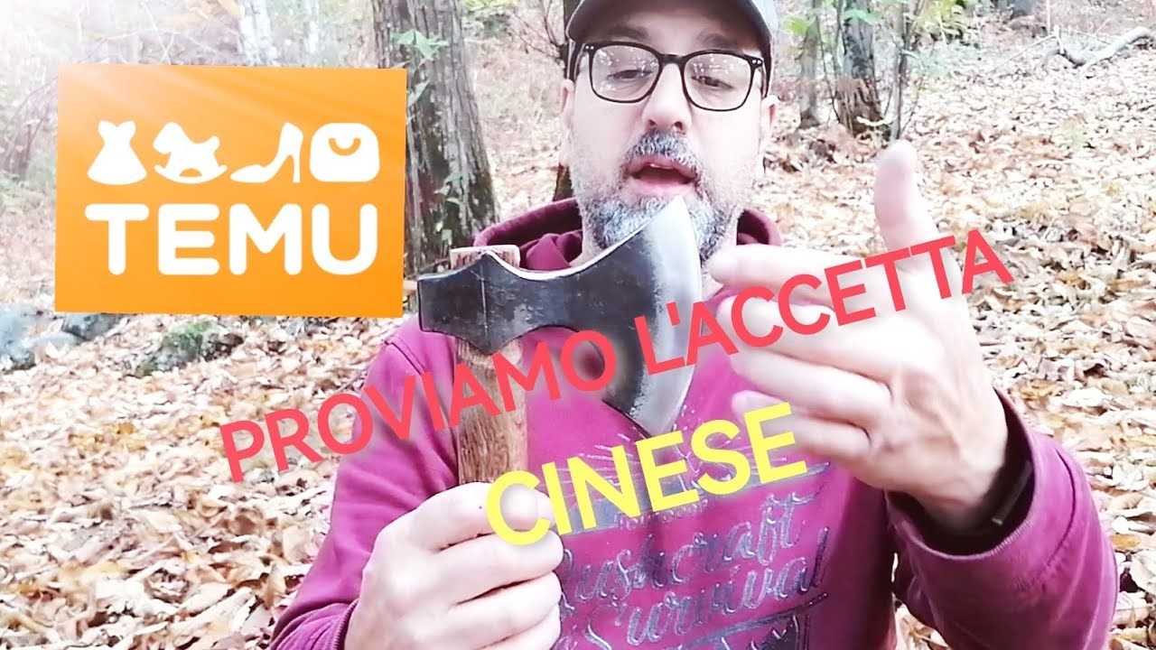 Sono caduto in tentazione e ho preso un'accetta da TEMU ! 