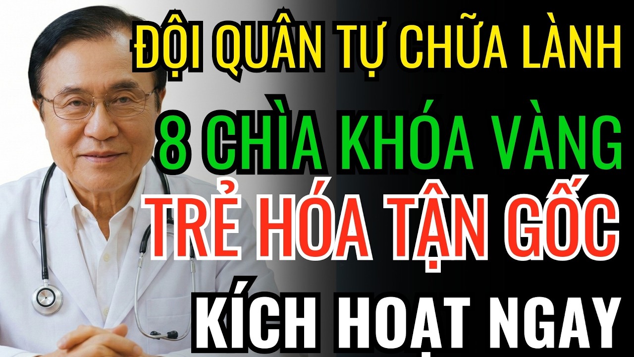 BÍ QUYẾT TRẺ HÓA: 8 Cách Kích Hoạt Đội Quân Tự Chữa Lành Trong Bạn
