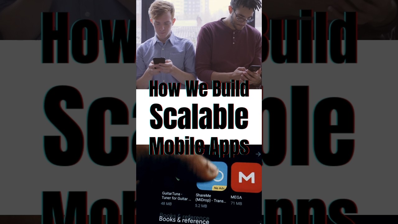 📲 How do we build mobile apps that scale?🚀 #AppDevelopment #BehindTheScenes #MobileDev #ScalableApps