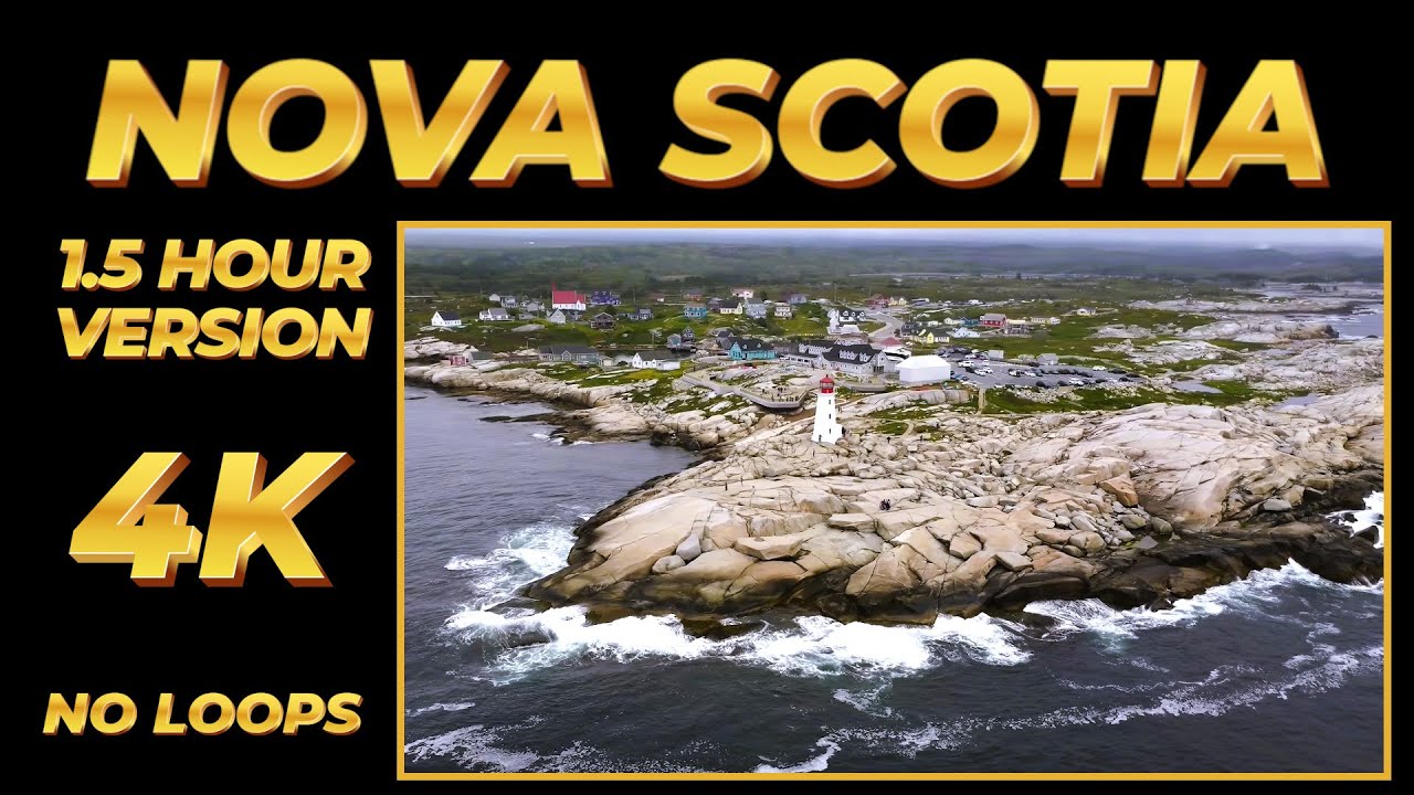 Nova Scotia & Cape Breton Island 🌊 | 4K Drone Tour and Majestic Views 🚁
