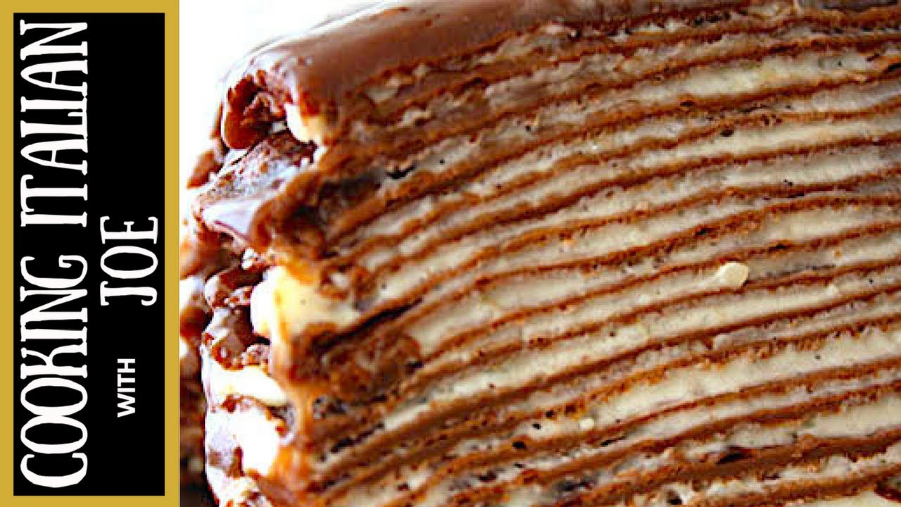 Nutella Crepe Cake | Cooking Italian with Joe
