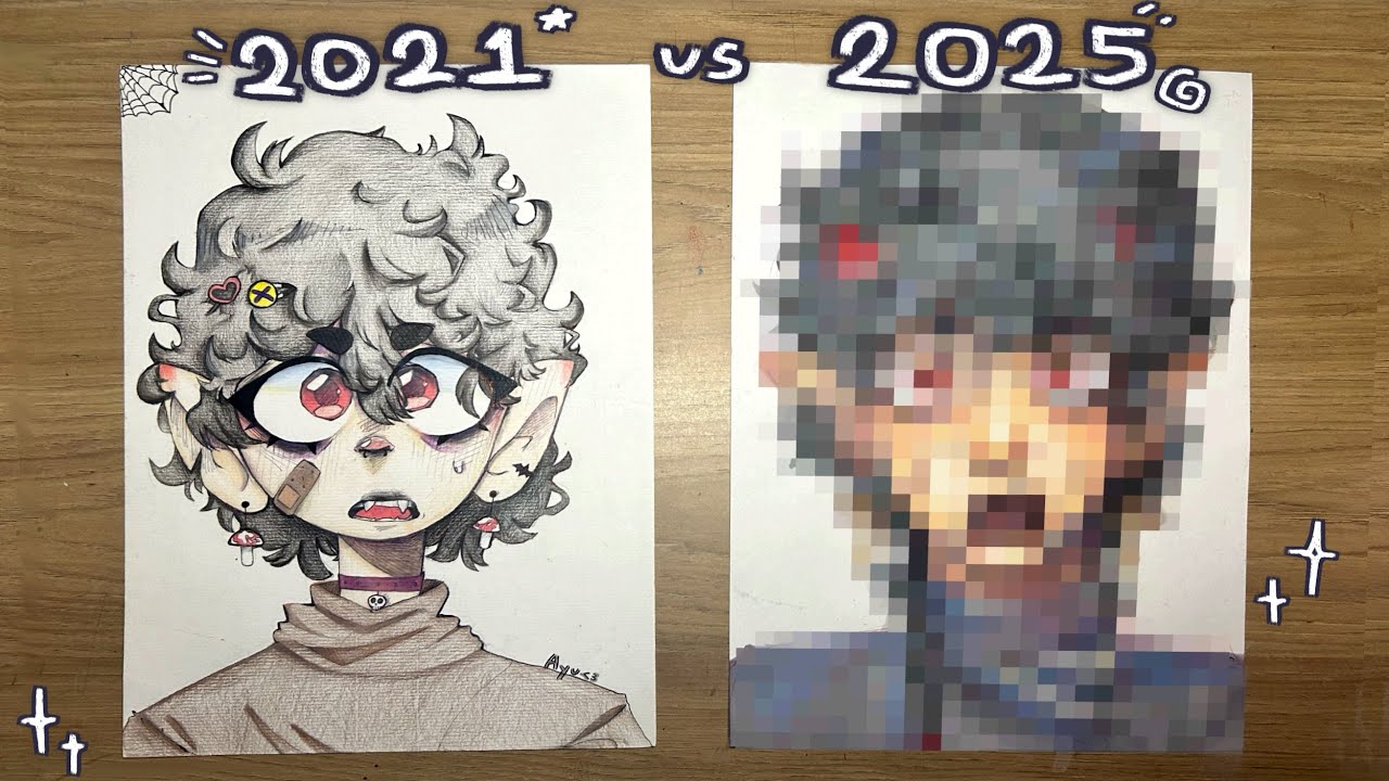 redesenhando um desenho antigo! (2021 - 2025) 