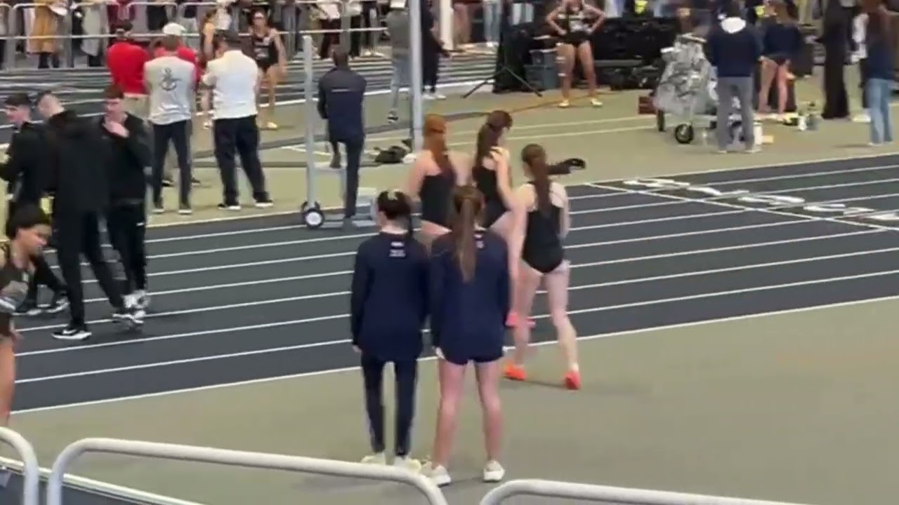 Army/Navy Star Meet - 2/7/2026 - Army wins 4x400 - Faith Kibbe leg 2 plus open 400 meter race 