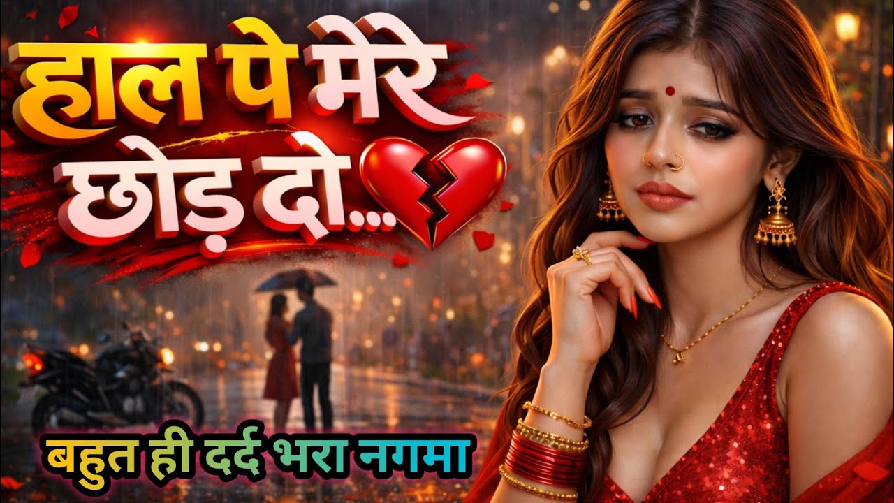 हाल पे मेरे छोड़ दो मुझको 💔 | Heart Touching Sad Song 😭|