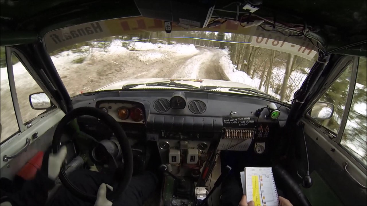 SM Vaakuna-Ralli 2017 EK3 Matti Friman ja Petri Seppänen Lada 1200