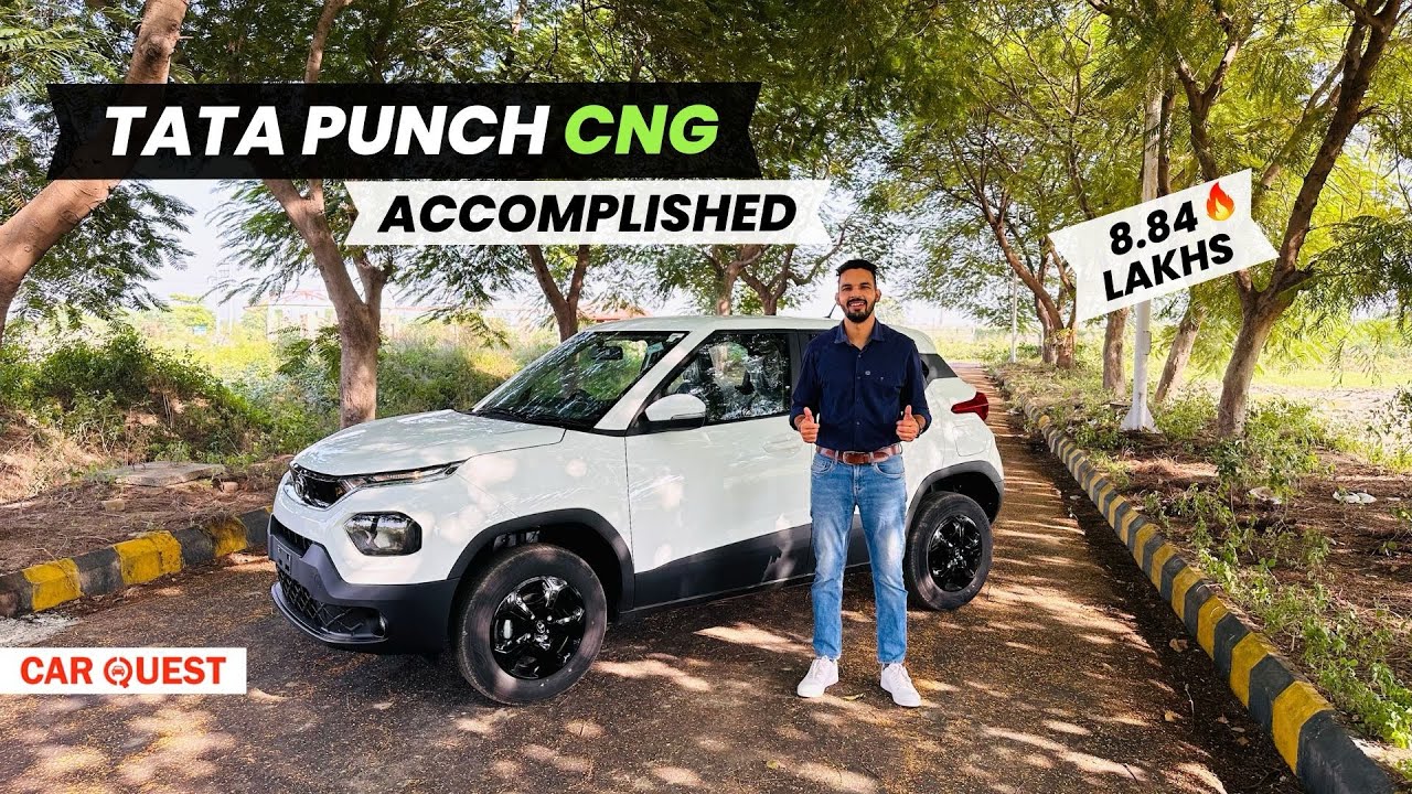 2023 Tata Punch Accomplished CNG Walkaround | Car Quest