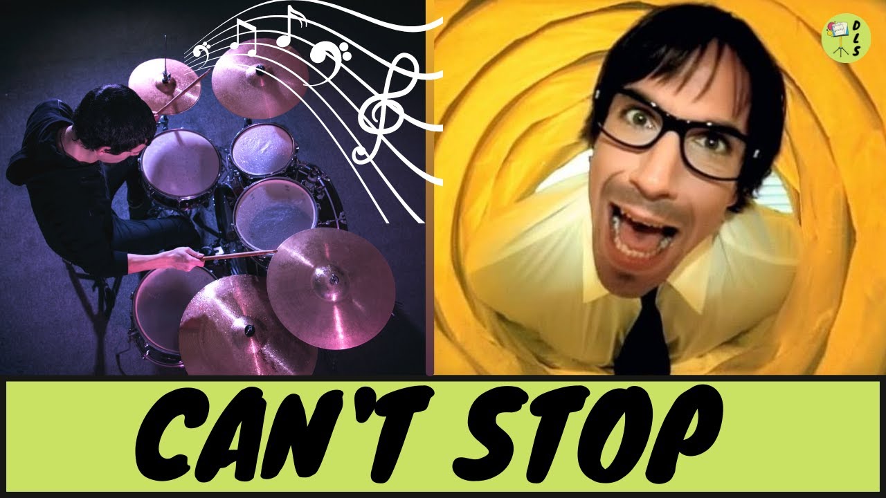 Can't stop - Red Hot Chili Peppers|| FREE drum sheet music/score and drum cover