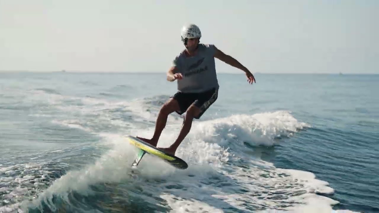 Indiana Barracuda S Wakefoiling Flow with Adrian Soldado