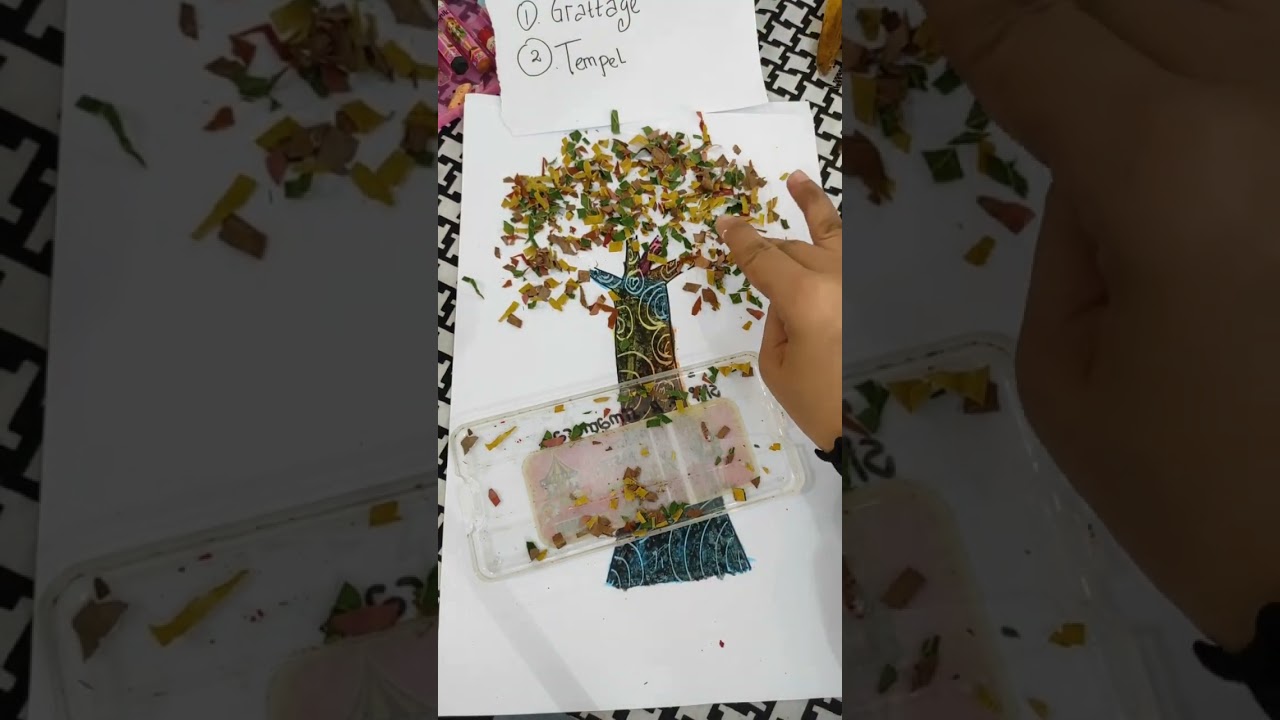 Menggambar Menggunakan 3 Teknik Membuat Tekstur