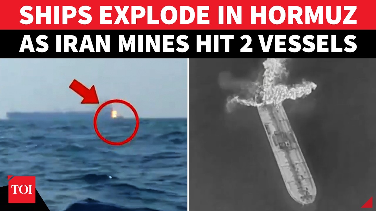 Iran Blows Up 'U.S.-Navy Guided Ships' In Hormuz; 4 Million Barrel Crude Vessels Hit Naval Mines
