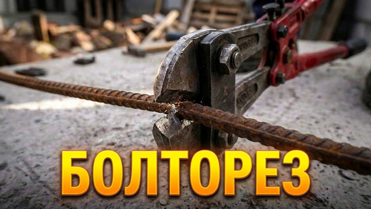 Болторез. Обзор с испытанием болтореза на 750мм.