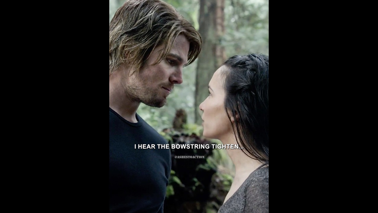 That girl taught Oliver how to use arrow.