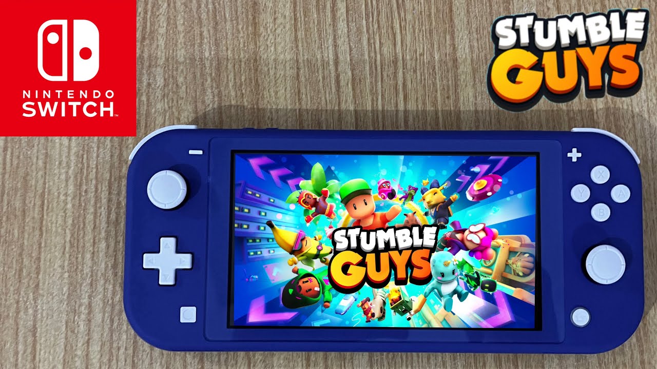 Stumble Guys Nintendo Switch Lite Gameplay
