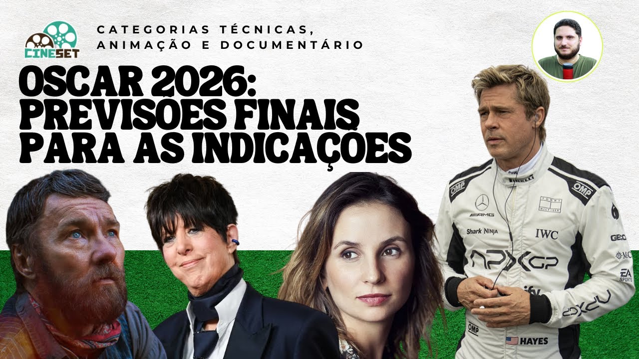 Oscar 2026: Previsões Finais das Indicações | Categorias Técnicas, Documentário e Animação