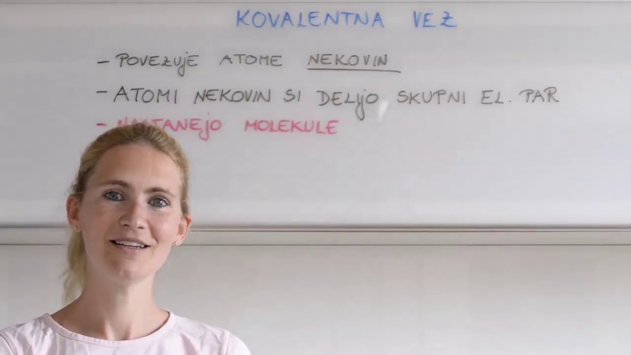 Kemija 8.razred- Kovalentna vez