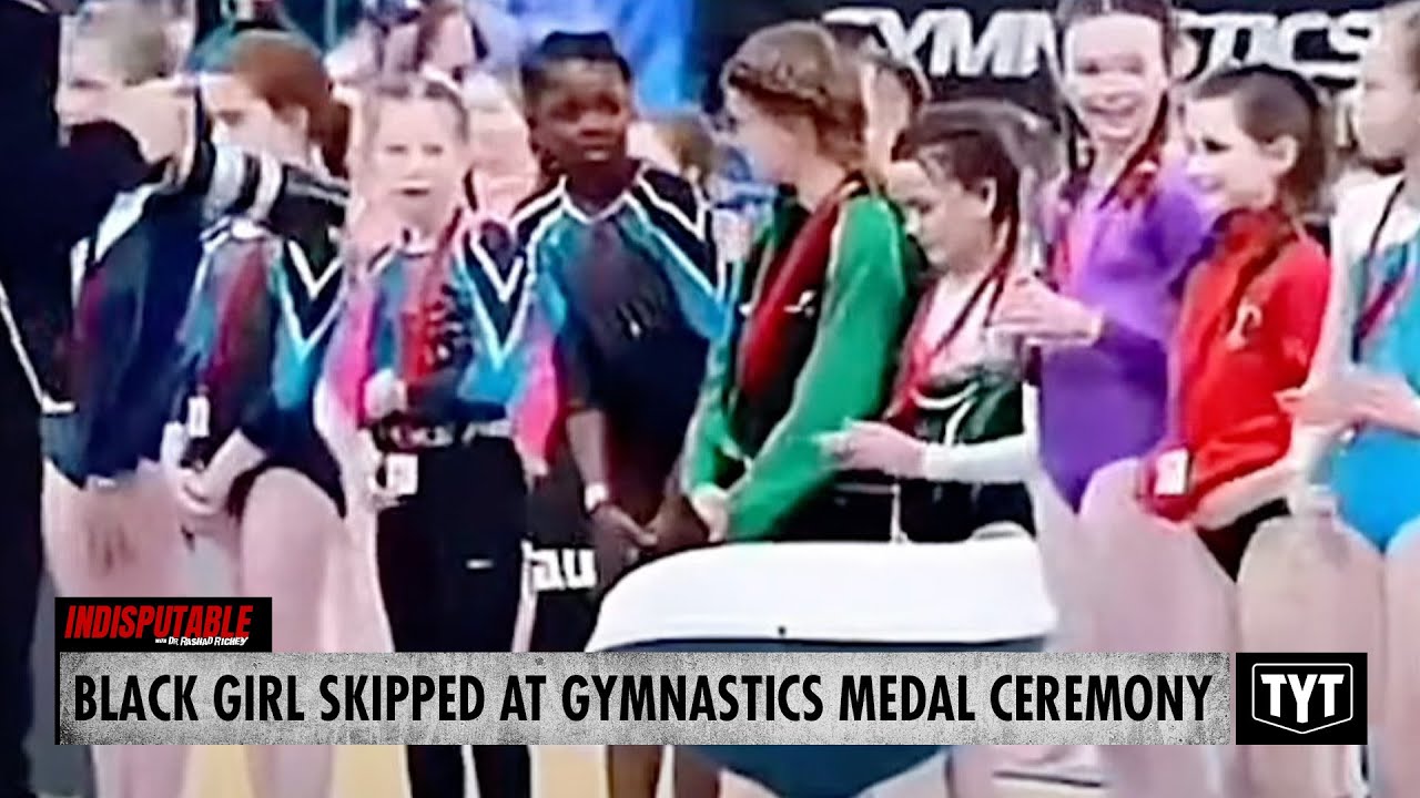 WATCH: Black Gymnast IGNORED By Officials During Medal Ceremony