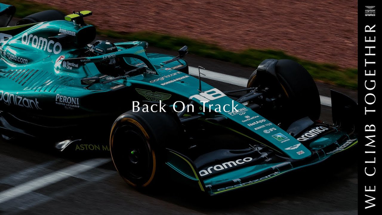 The AMR22 Takes On Silverstone