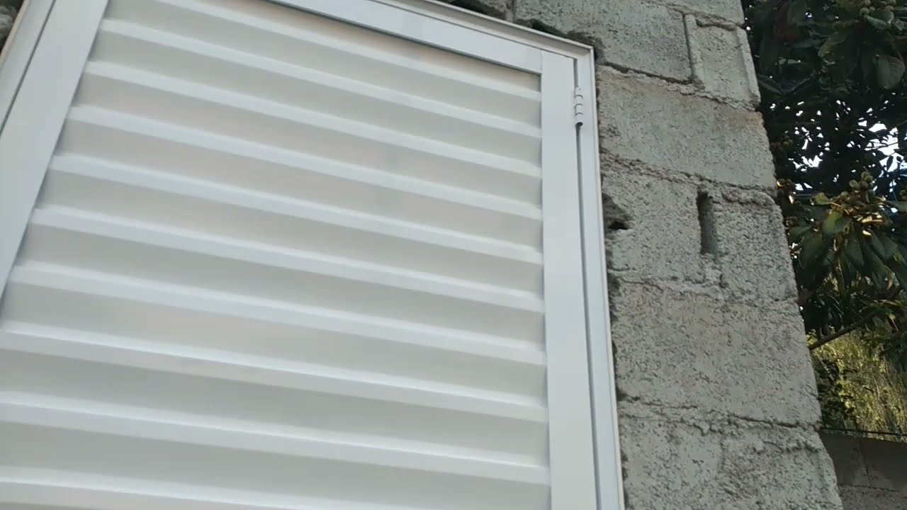 Como colocar porta de alumínio