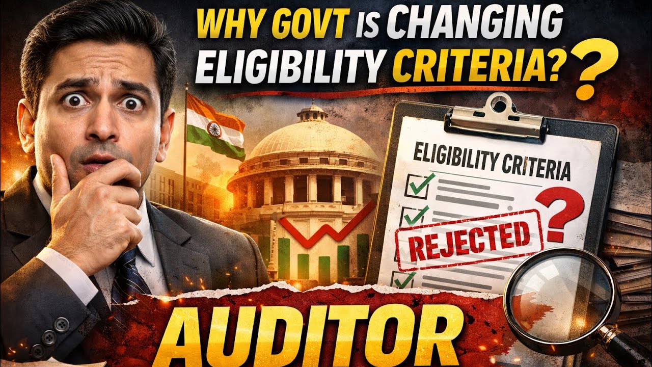 Why Govt is changing Eligibility Criteria#petexam #auditor #aso #assistantstatisticalofficer #news 