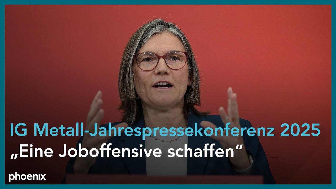 IG Metall-Pressekonferenz: u.a. zur Finanzentwicklung mit Erster Vorsitzenden Christiane Benner
