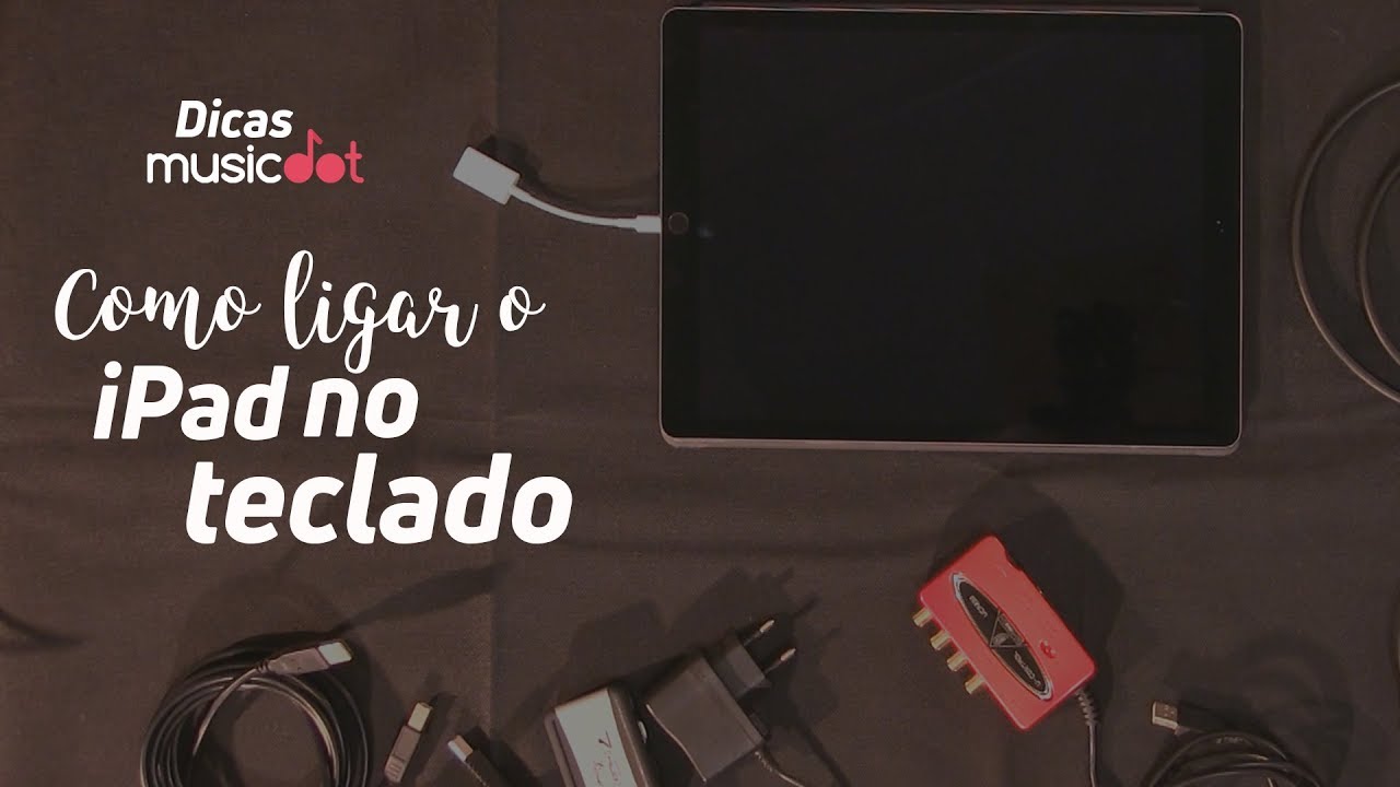 COMO LIGAR O IPAD NO TECLADO? (Dicas MusicDot)