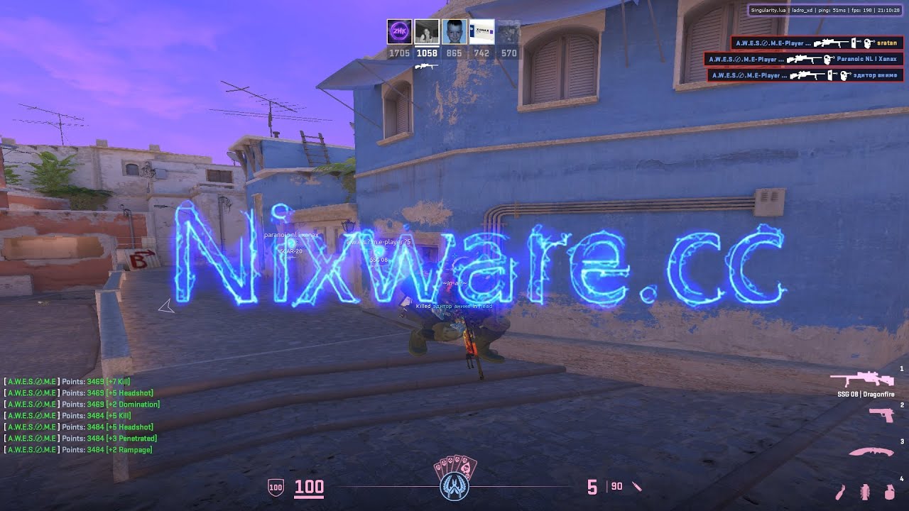CS2 HvH highlights | ft. Nixware