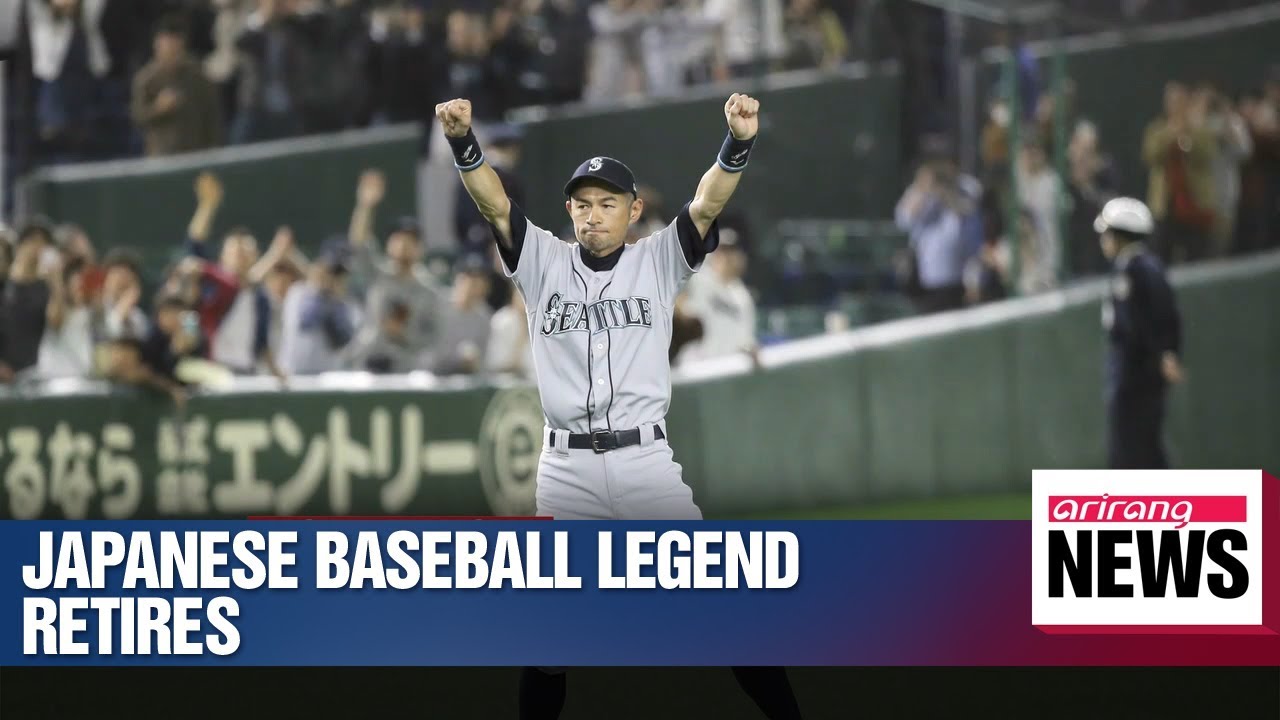 Japanese baseball legend Ichiro Suzuki retires after sparkling 27-year career