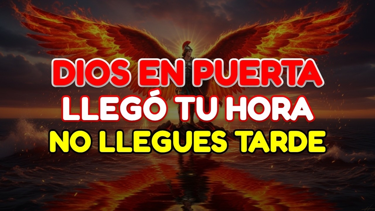 🛑 DIOS ESTÁ TOCANDO TU PUERTA: ESCUCHA ESTE MENSAJE URGENTE ANTES DE QUE SEA DEMASIADO TARDE