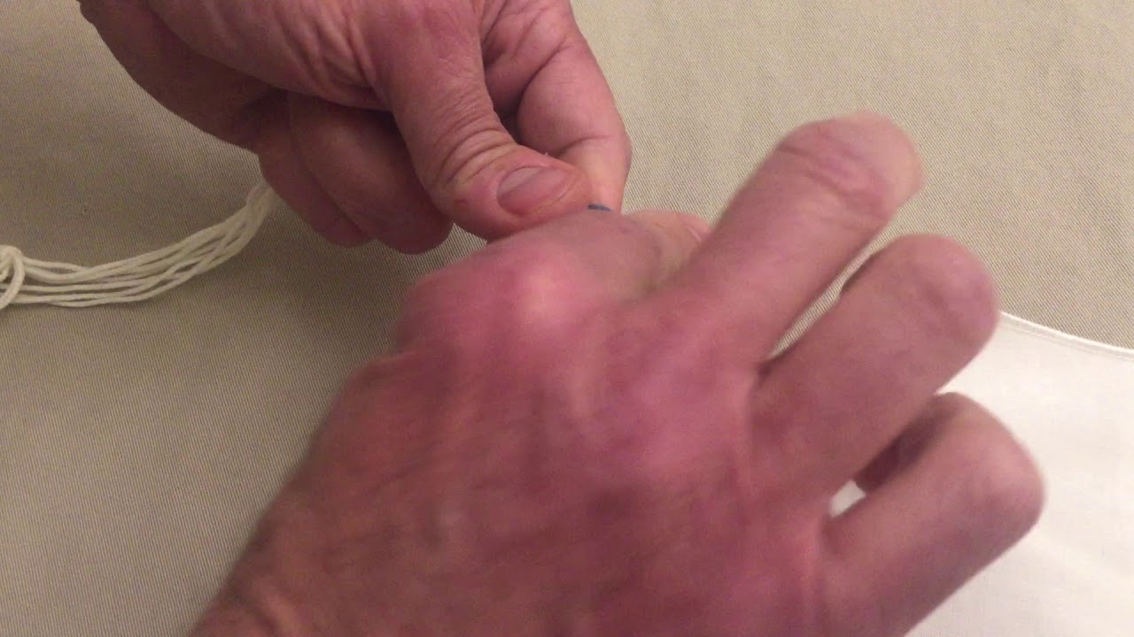 Ben Ish Hai Tekhelet Tying