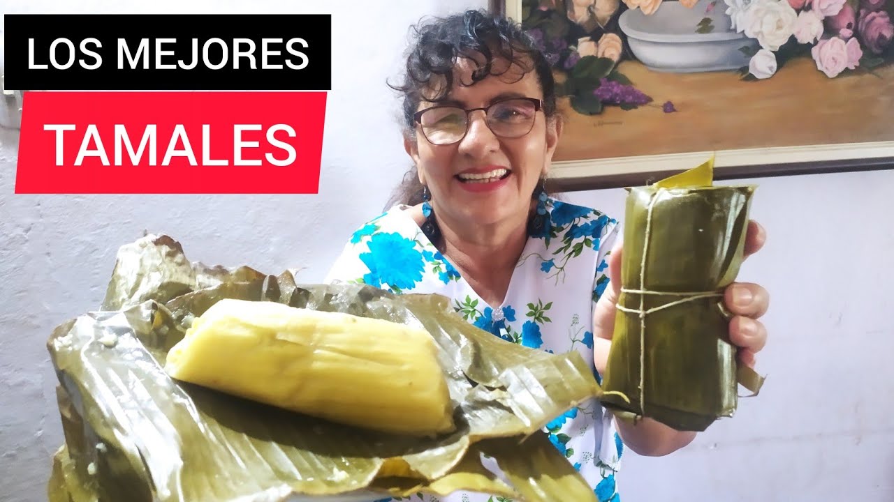 Cómo hacer TAMALES COLOMBIANOS con MASA DE MAÍZ | paso a paso - en hoja de plátano