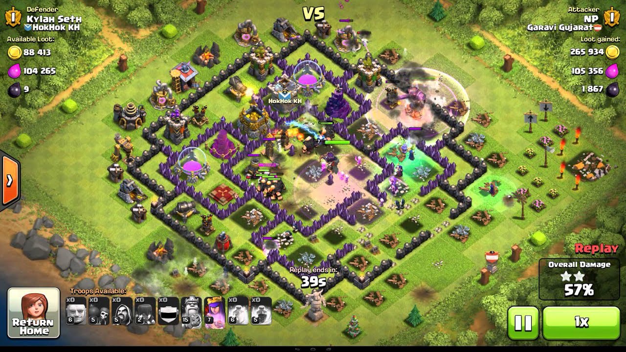 GiWiWi - Clash of Clan Attacks - TH9 Attacks