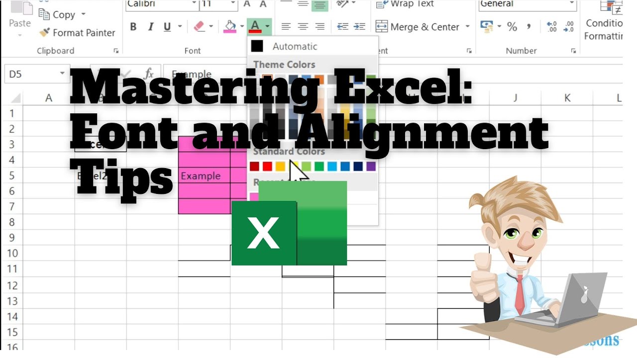 Excel for Beginners: Font and Alignment Tips