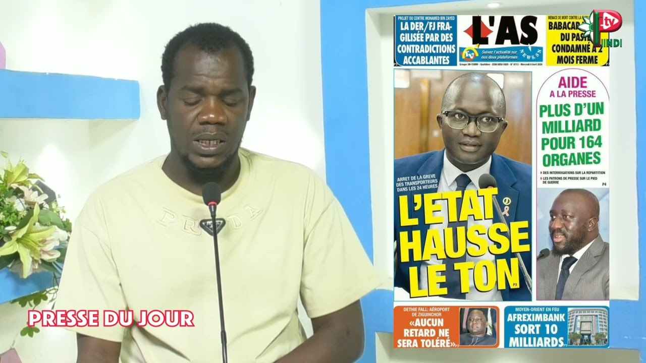 REVUE DES TITRE DU MERCREDI 08 AVRIL 2026