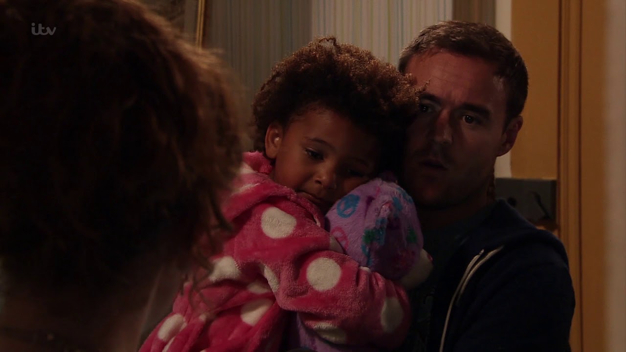 Coronation Street - Fiz Argues With Tyrone Over Their Fighting Children