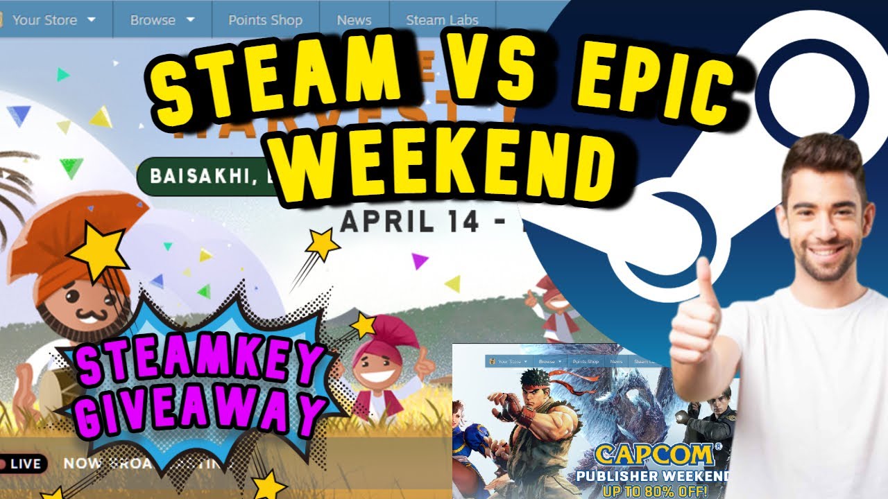 + 3 Free Games on Epic + Indian Game Festival + Capcom & EA Publisher Sale on Steam + Days Gone +