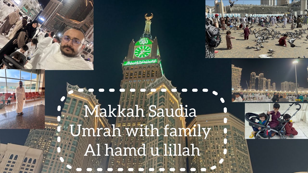 Makkah Saudia With Family Al hamd u lillah, all Makkah ziyaraat and Jawaher Albait hotel room view 