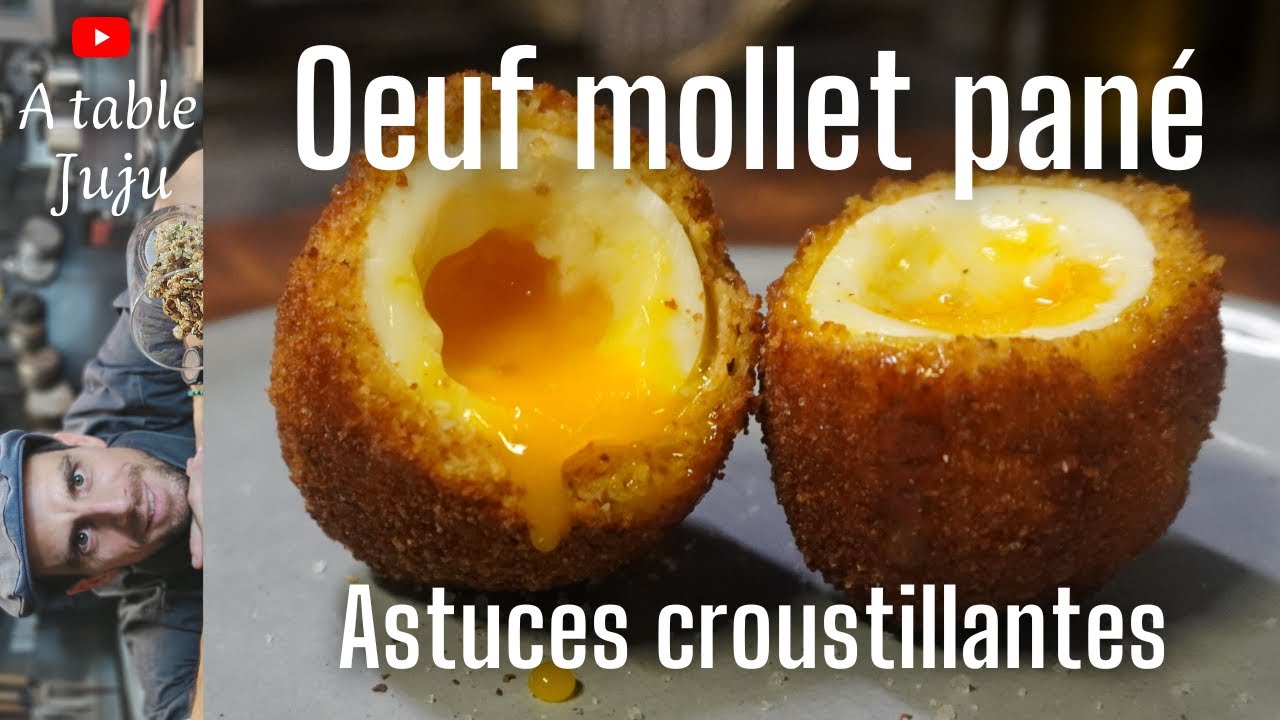 Œuf Mollet Pané Croustillant : Recette Facile et Gourmande