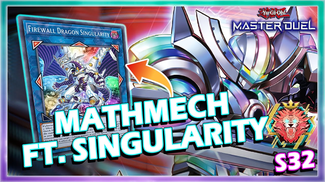 MATHMECH FT. SINGULARITY SEASON 32 RATING DUELS GAMEPLAY IN YUGIOH MASTER DUEL