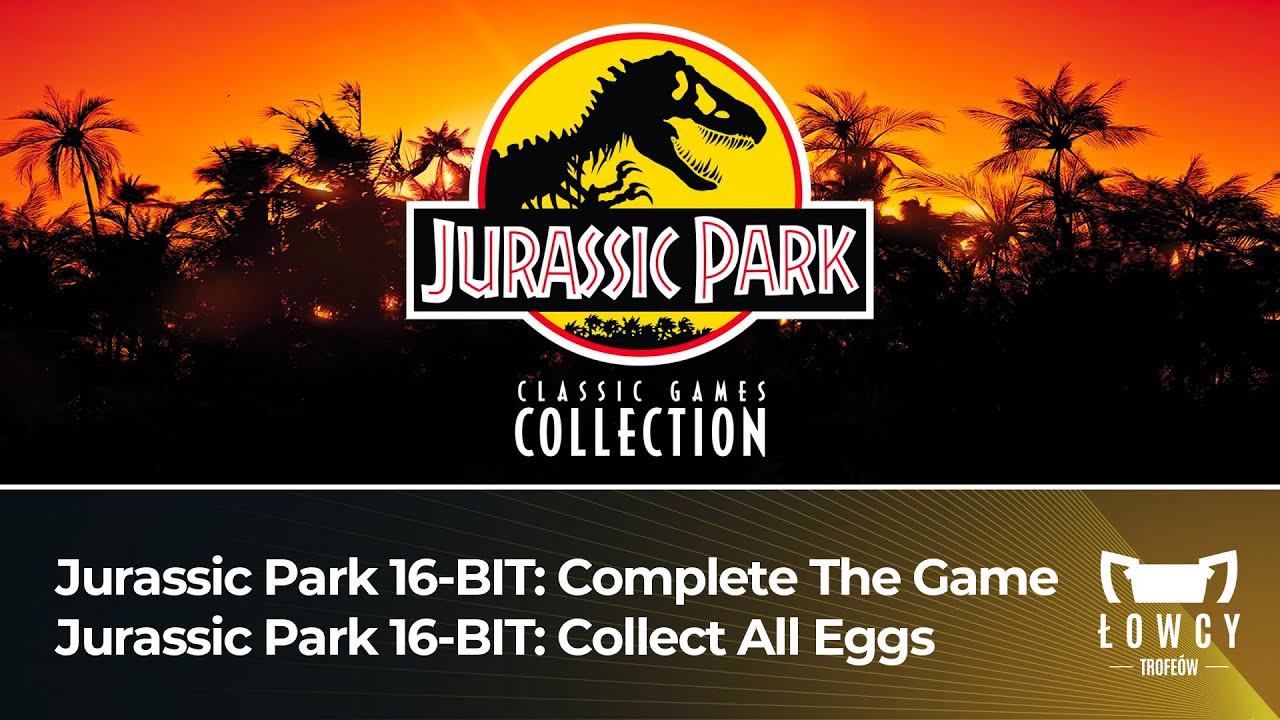 Jurassic Park Classic Games Collection - Jurassic Park 16-BIT: Complete The Game + Collect All Eggs