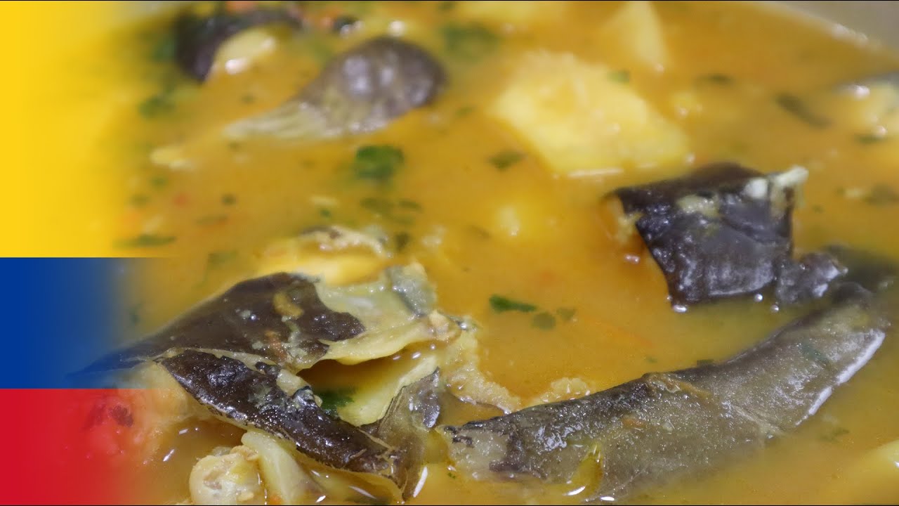 Sopa de pescado Colombiana