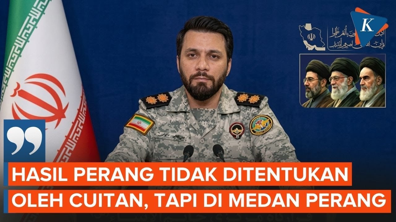 Pesan Iran ke Trump: Konflik Dimenangkan di Medan Perang Bukan di Medsos