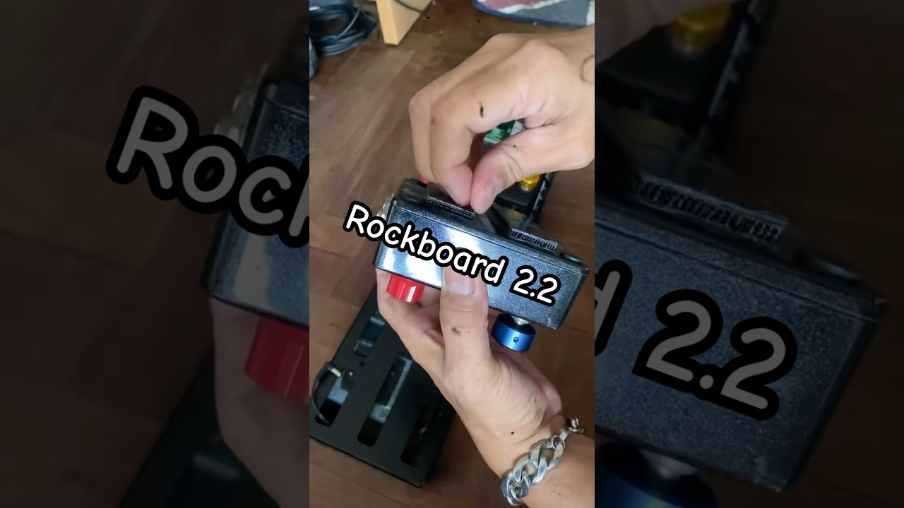 Rockboard 2.2 My FX #rockboard #pedalboard #rock