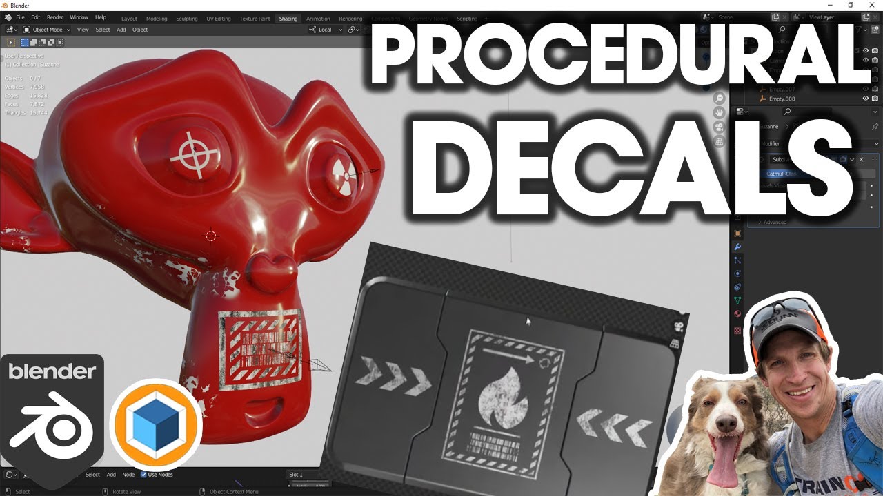 Amazing PROCEDURAL DECALS with Fluent Materializer!