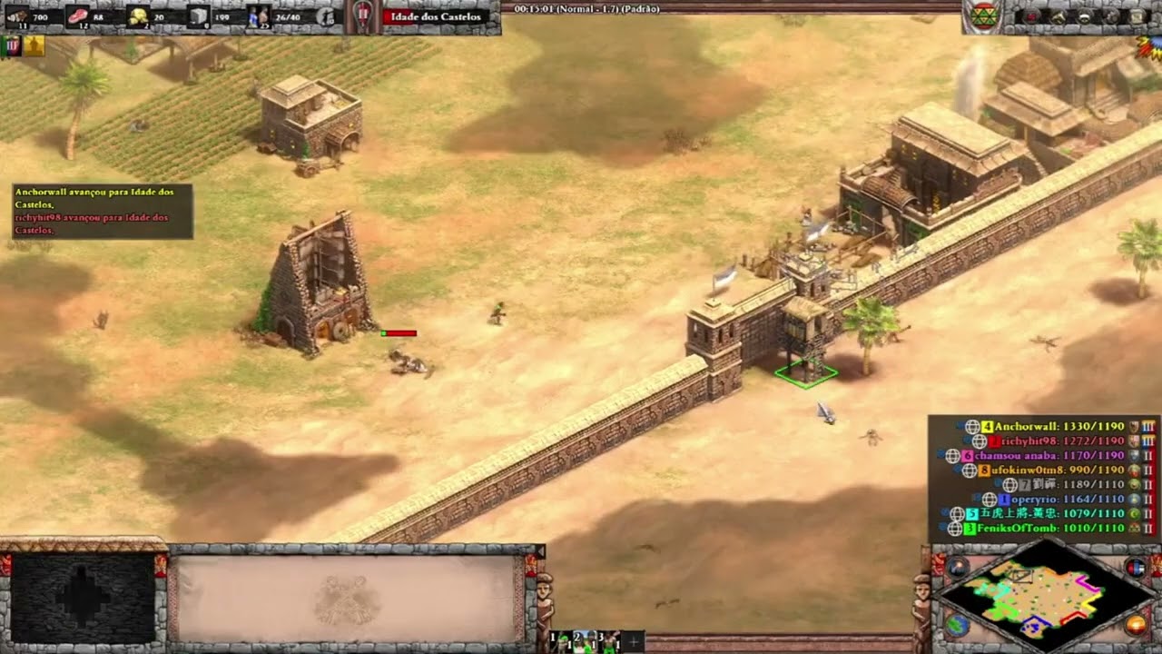 AOE2 | 4v4 Arena | Tupi #2