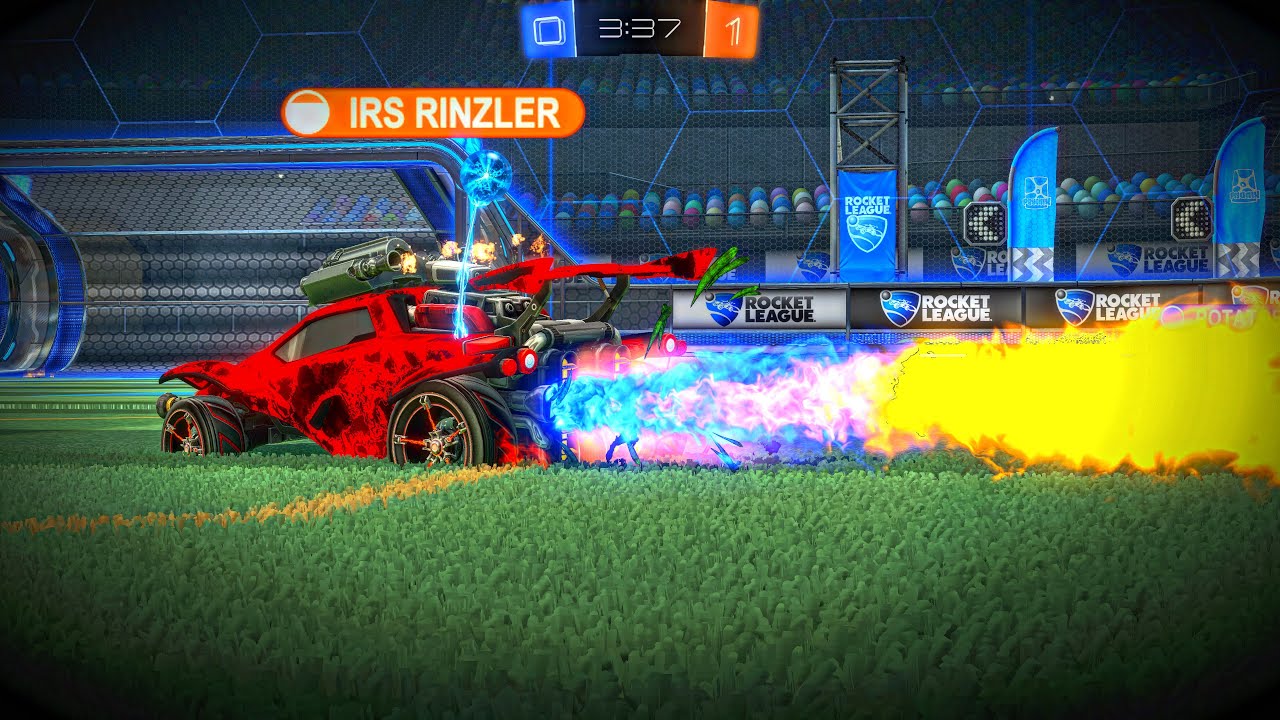 Rocket League - Competitive 3v3 on DFH Stadium