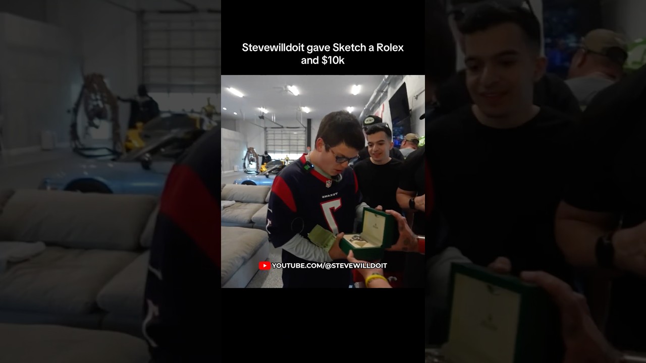 Stevewilldoit gave over $50k to Sketch @SteveWillDoIt #stevewilldoit