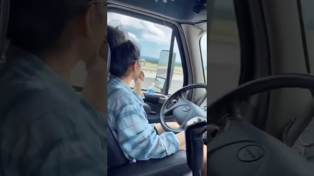 canadian truck beautiful girl drive | canada trucking life | canada visa updates | canada jobs