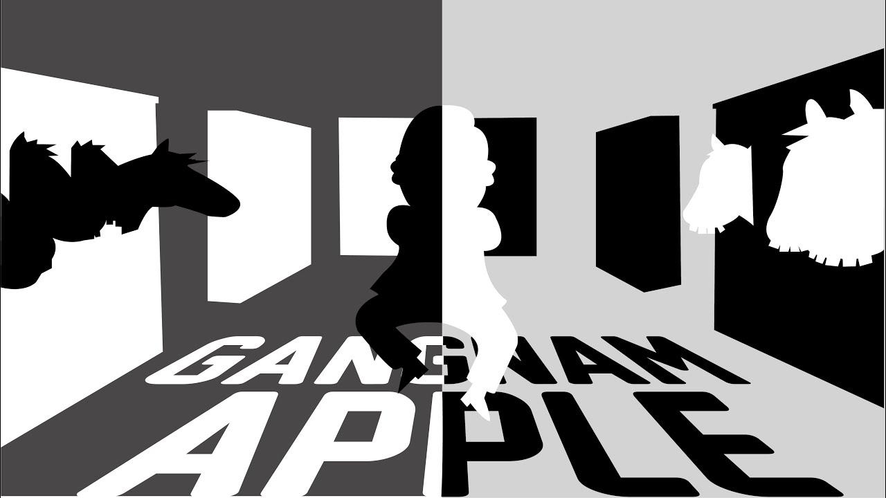 Gangnam Apple (Bad Apple X Gangnam Style)