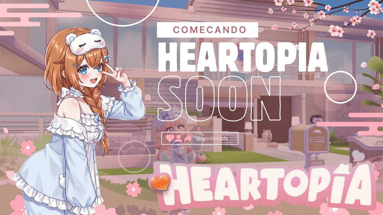 ₍ ᐢ.ˬ.ᐢ₎  Heartopia ‎| Jogando um joguinho cozy relaxante e fofinho